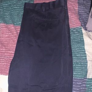 Dark blue cotton docker khaki pants 42x32